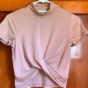 Pink women shirt medium.